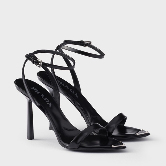 EUC Prada Brushed Leather Sandals $1,250 36.5 - Picture 5 of 14